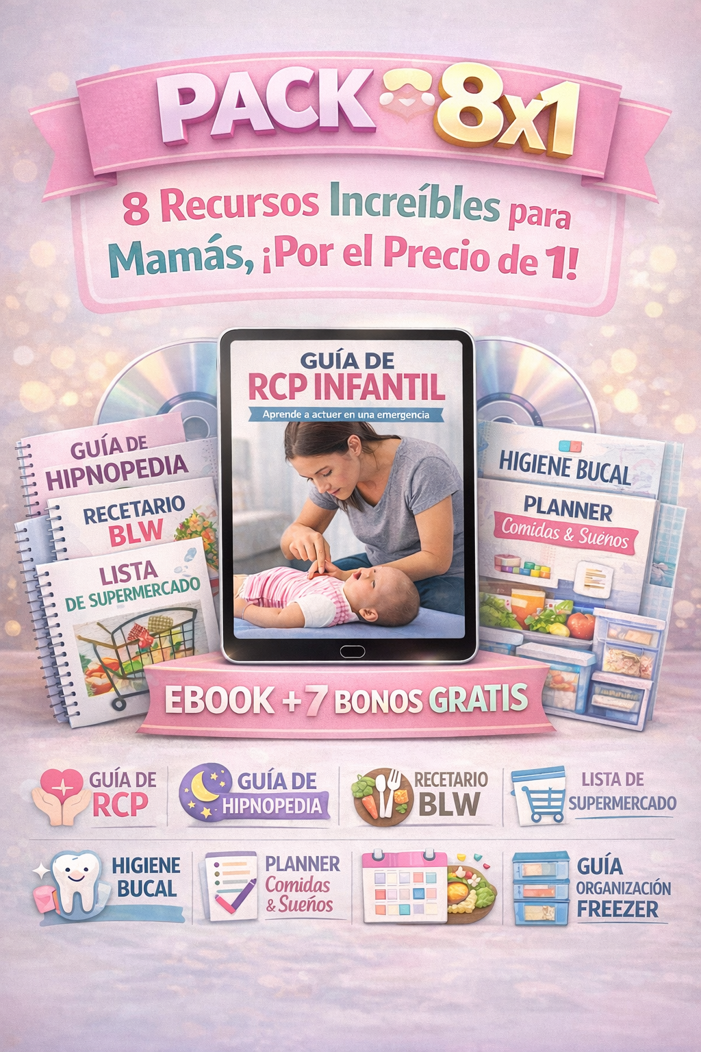 👶🏼🥕Guía de alimentación complementaria 8x1